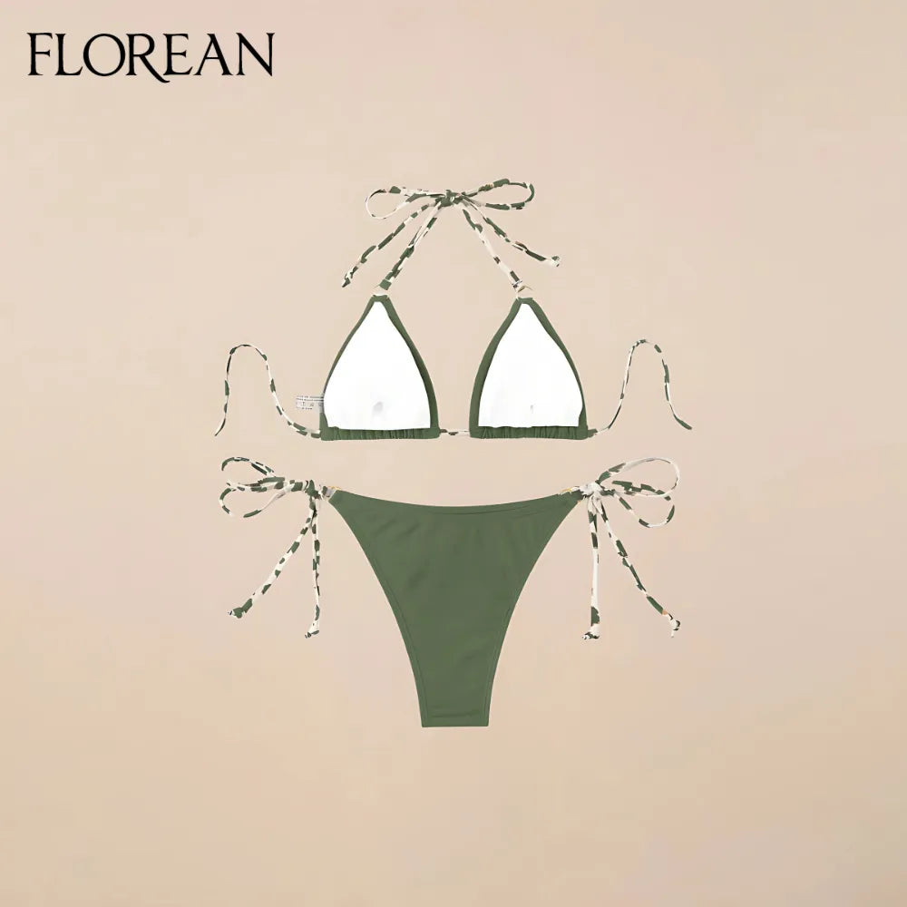 Conjunto de Biquíni Estampado