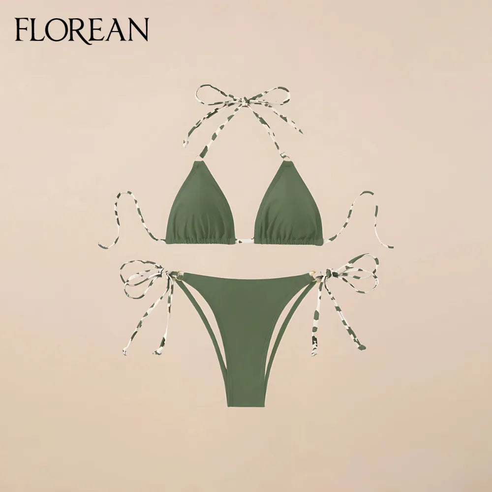 Conjunto de Biquíni Estampado