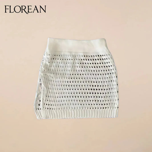 Saia Curta de Crochê
