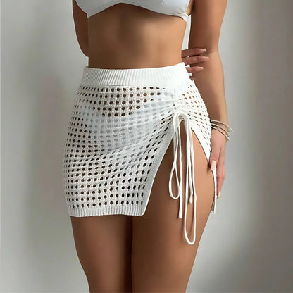 Saia Curta de Crochê